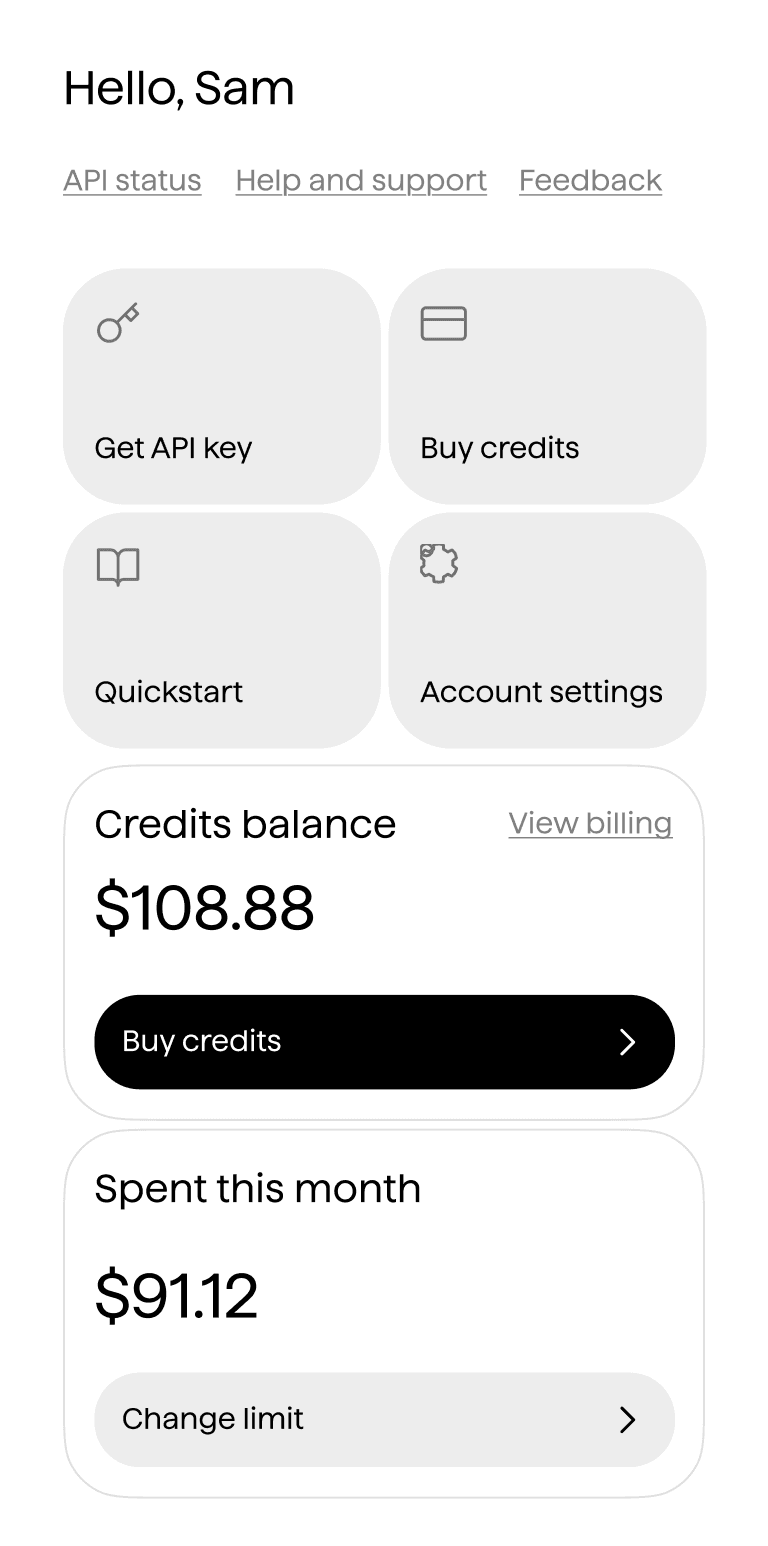 The Fortytwo Platform dashboard